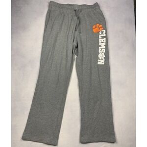 Clemson Tigers Sweatpants Mens XL Gray Fleece NCAA College Athletic Pants